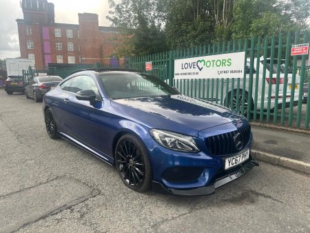 MERCEDES-BENZ C CLASS 2.1 C220d AMG Line (Premium) G-Tronic+ Euro 6 (s/s) 2dr